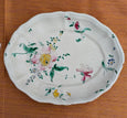 #5788 - 18th c floral plate