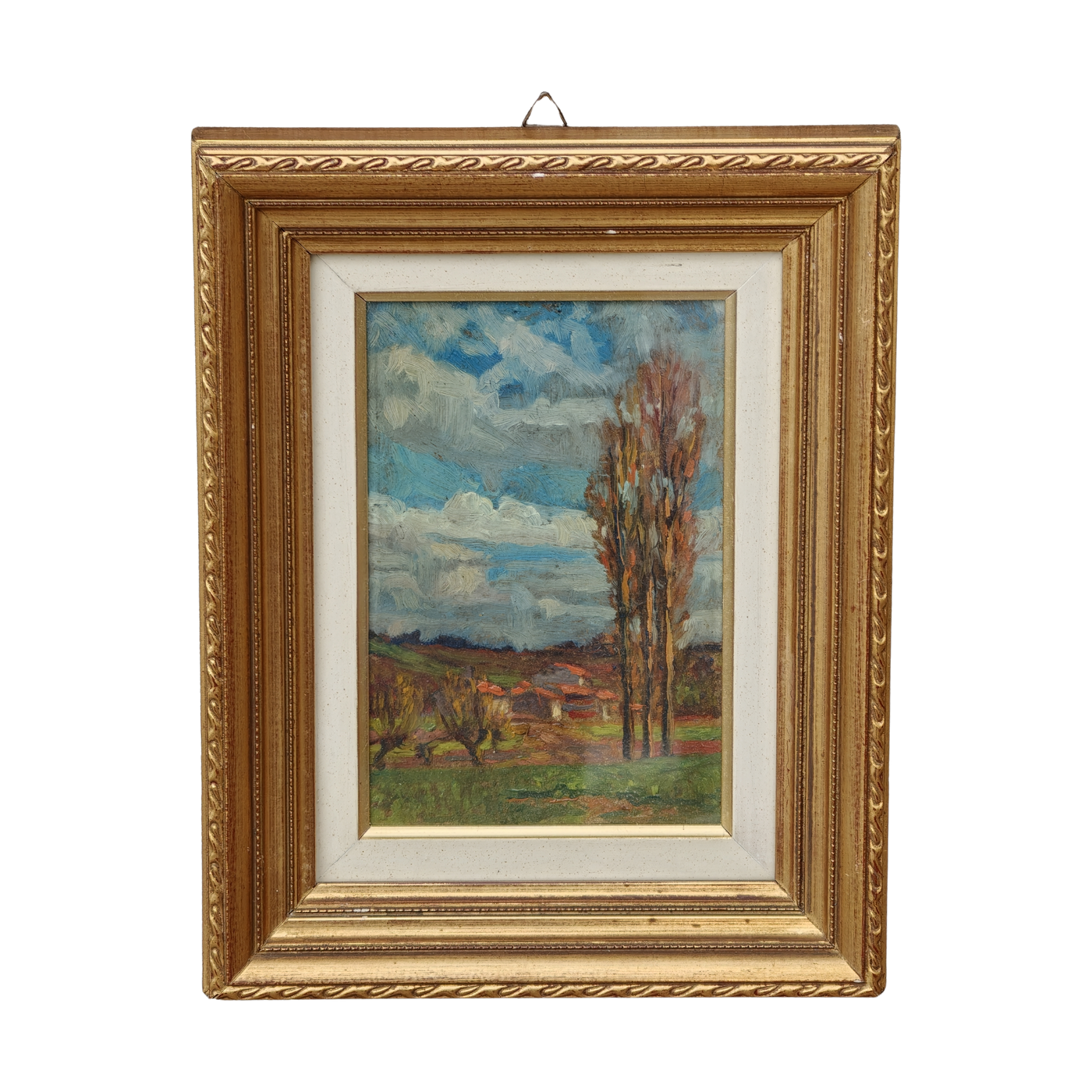 #8745 - Painting houses tall trees
