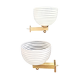 #7800 - white stripe sconces