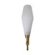 #7802 - large white glass sconces modern