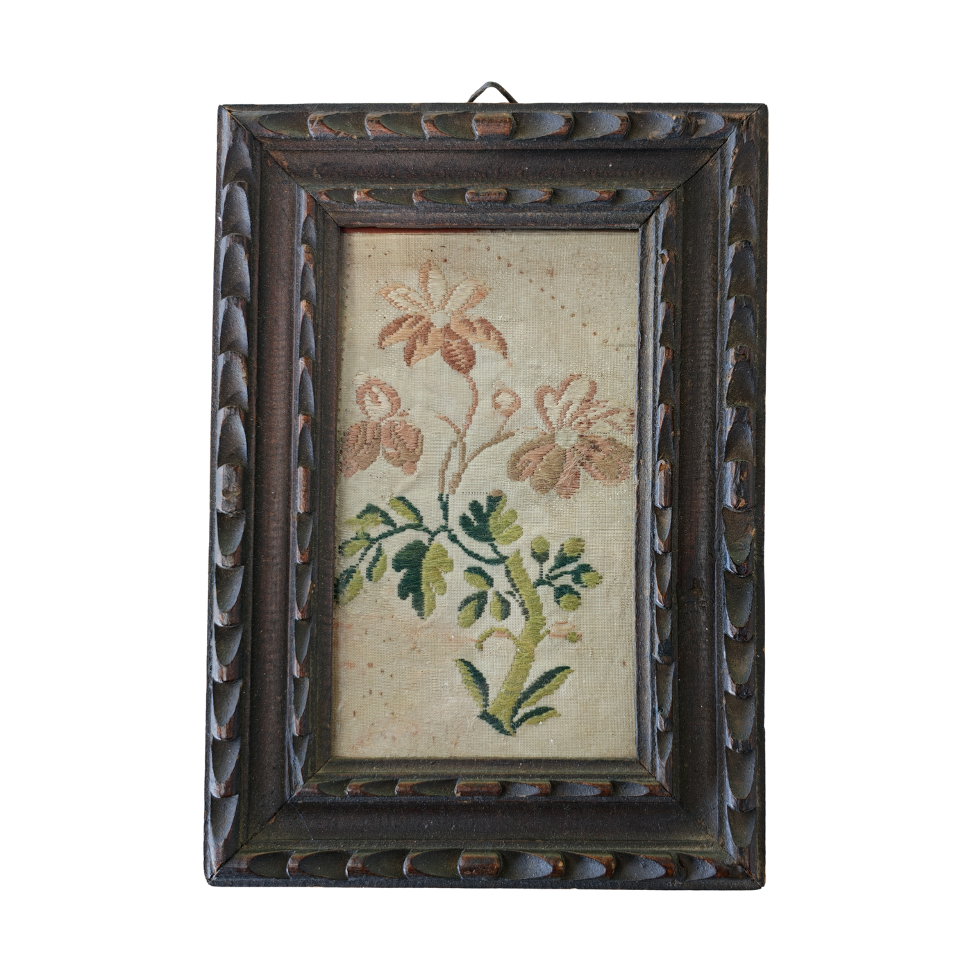 #8713 - needlepoint small in frame