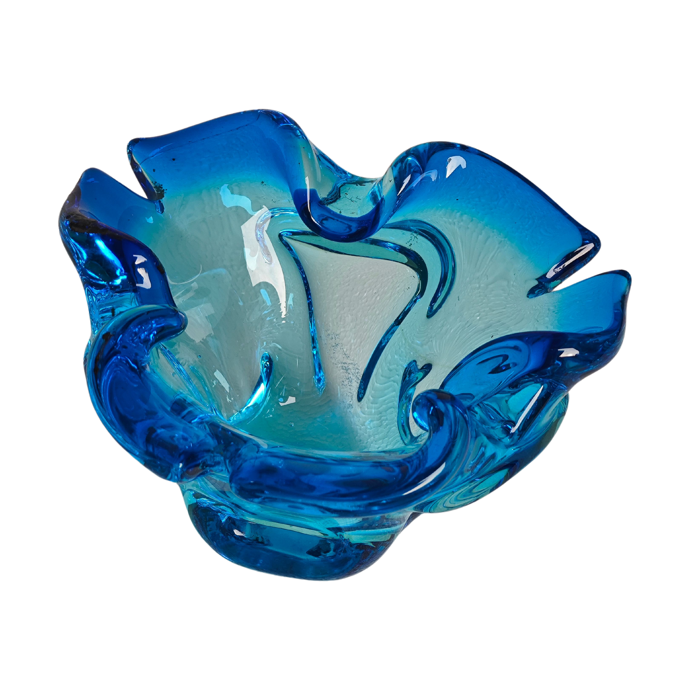 #5251 - Blue murano bowl