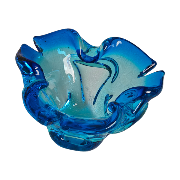 #5251 - Blue murano bowl