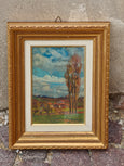 #8745 - Painting houses tall trees