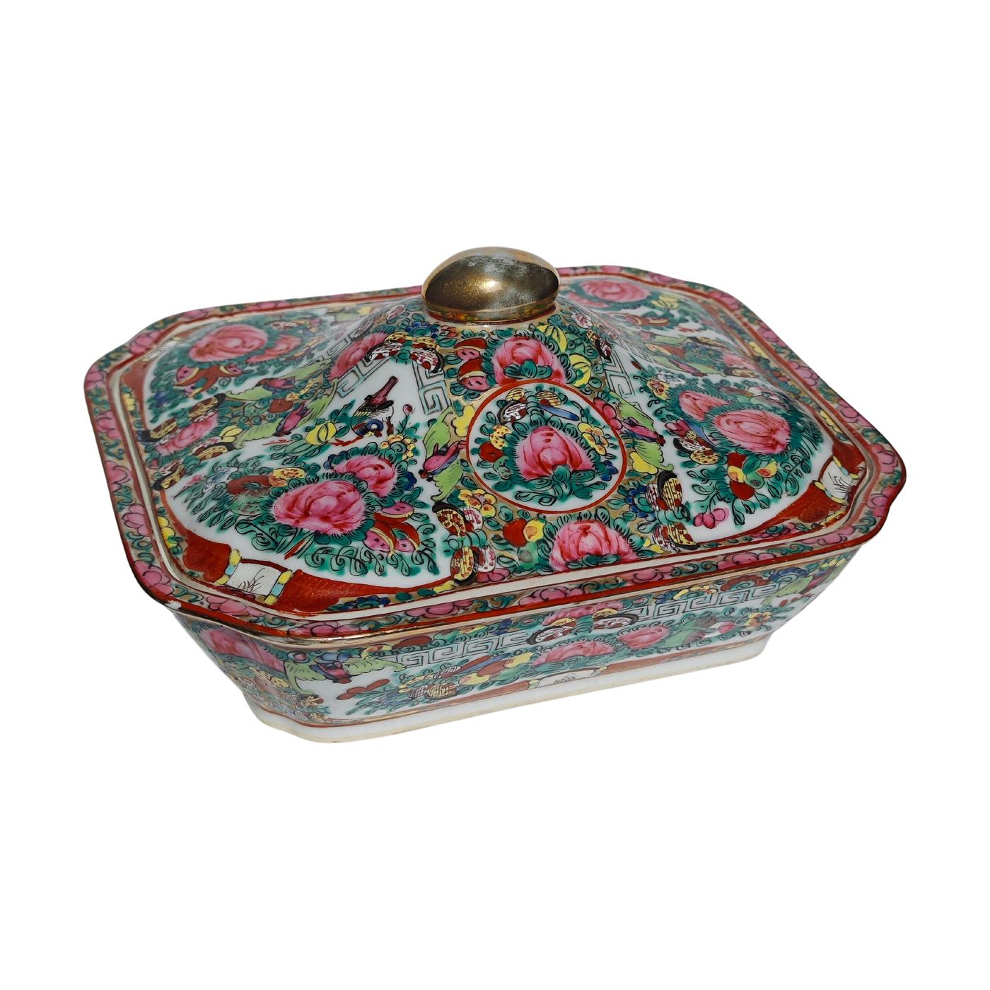 #5537 - Lidded chinese dish