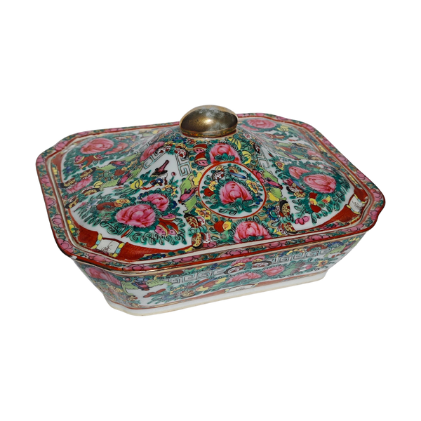 #5537 - Lidded chinese dish