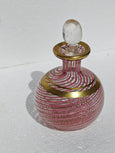 #5557 - Venini pink perfume bottle