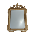 #8764 - Lou mirror gold with crown