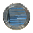 #6454 - round chrome mirror