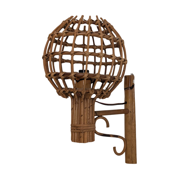 #8074 - bamboo sconces
