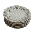 #5233 - Set of 6 antique ceramics plates