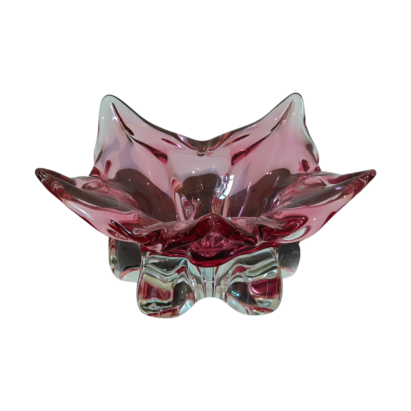 #3081 - Pink Murano bowl