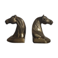 #5751 - horse brass bookends