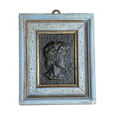 #5792 - framed bronze head