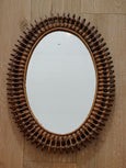 #8774 - Mirror mirror tight weave oval