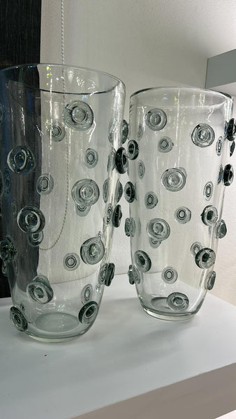 #7881-RAGG - Pair of Murano Vases