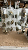 #7884-RAGG - Pair of Murano Vases