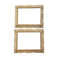 #8753 - Frames wood florantine