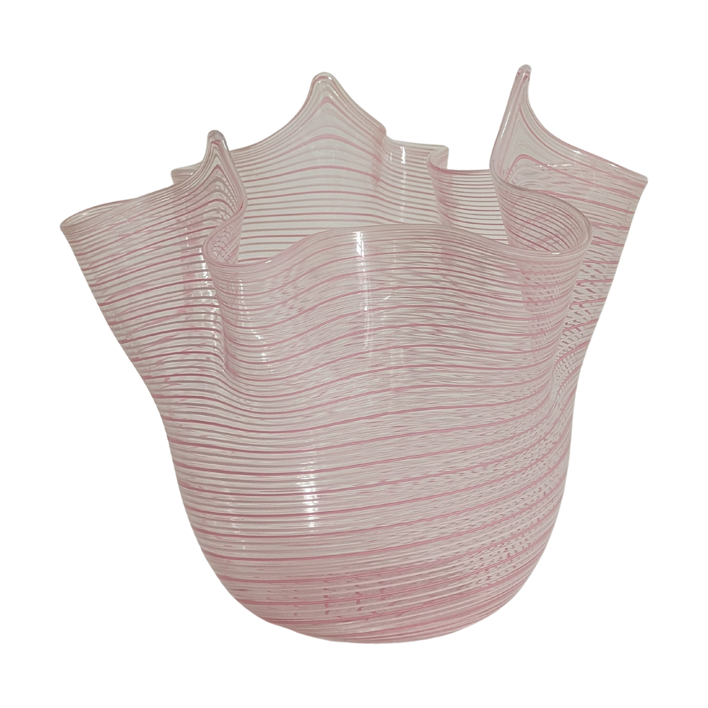 #6892 - Murano, handkerchief vase