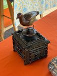 #8710 - Bird box wood painted