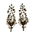 #8515 - flower sconces