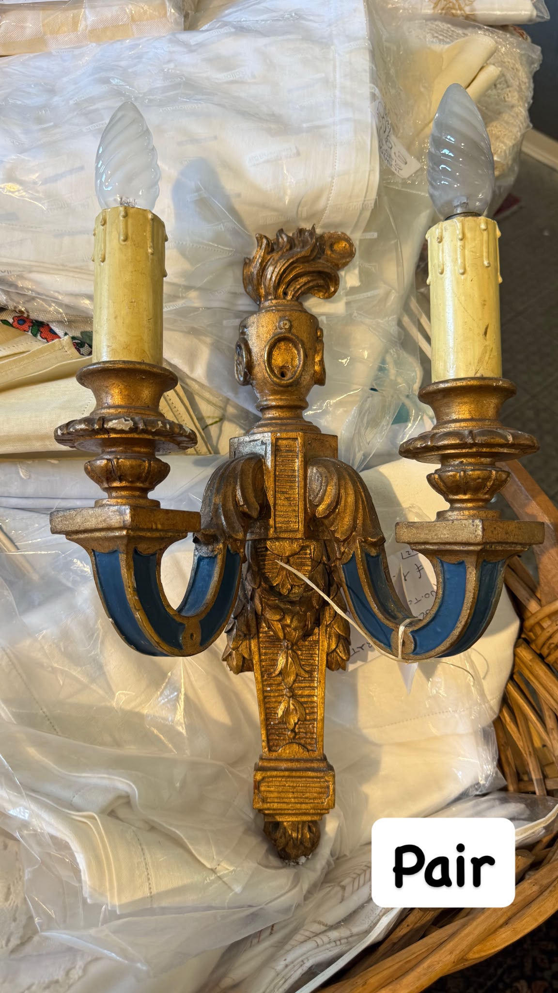 #8410 - wood sconces