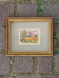 #8743 - Painting on tin small