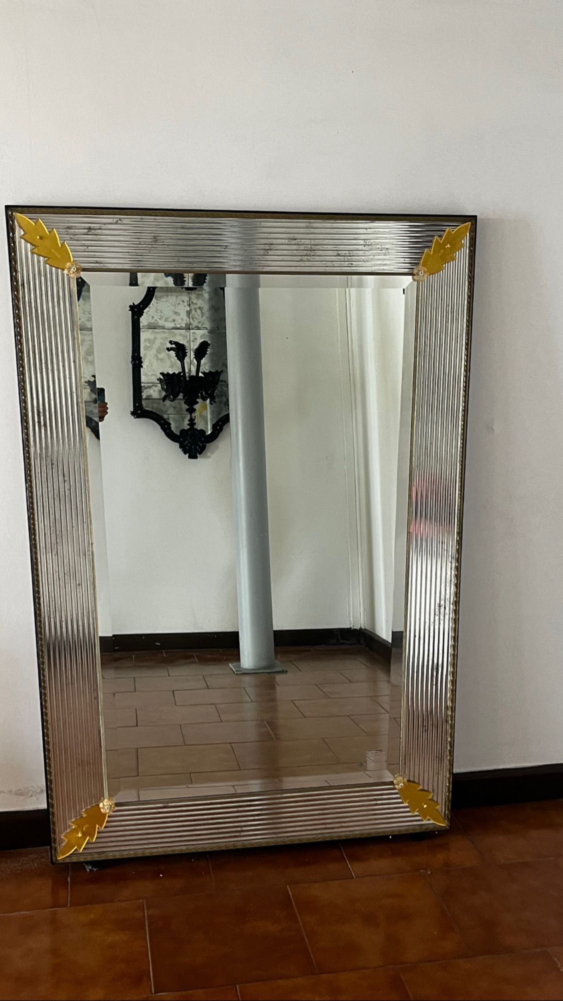 #8069-PGGGG - Murano Mirror