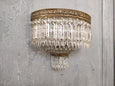 #8148-AGG - Crystal Sconce