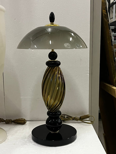 #8246-RUGG - Pair of Murano Lamps