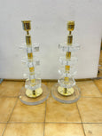#8352-PICG - Pair of Murano Lamps