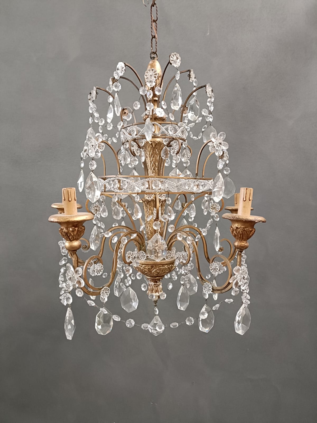 #8369-HGGG - Crystal Chandelier