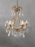 #8384-PIGG - Crystal Chandelier