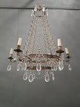 #8398-HAGG - Crystal Chandelier