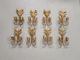 #8495-UCGG - Set of 8 Sconces