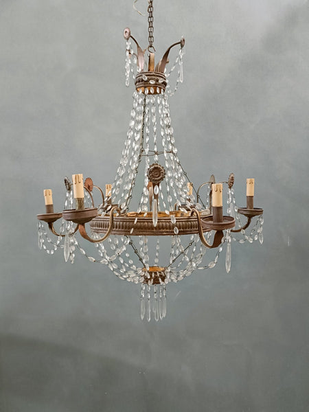 #8509-ACGG - Crystal Chandelier