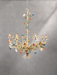 #8511-CGGG - Iron Chandelier