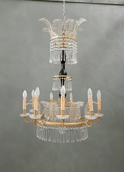 #8517-ACGG - Crystal Chandelier