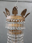 #8526-HAGG - 19th C. Crystal Chandelier