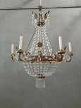 #8530-SUGG - 19th C. Crystal Chandelier