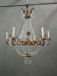 #8530-SUGG - 19th C. Crystal Chandelier