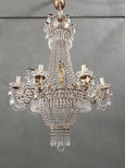 #8532-AGGG - Crystal Chandelier