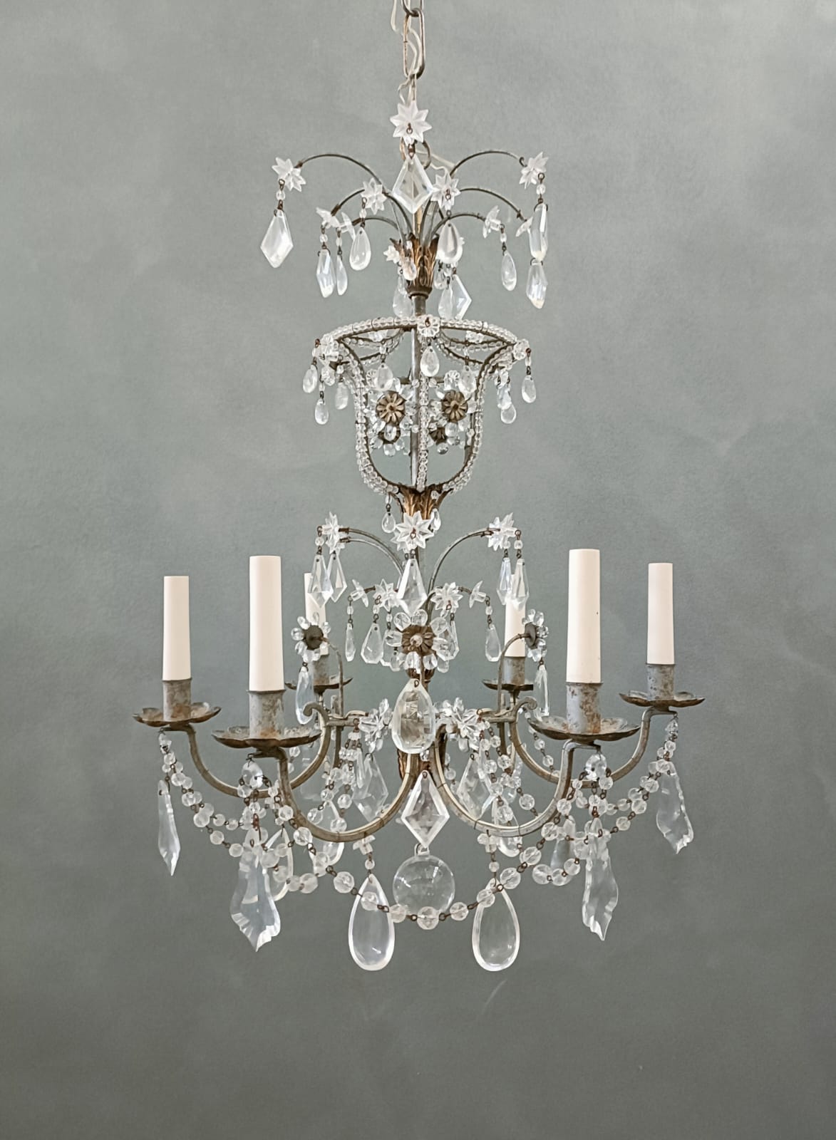 #8575-RIGG - Crystal Chandelier