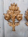#8576-PHUG - Pair of Wood Sconces