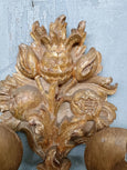 #8576-PHUG - Pair of Wood Sconces