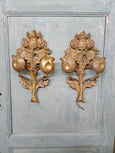 #8577-PHUG - Pair of Wood Sconces