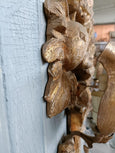 #8577-PHUG - Pair of Wood Sconces