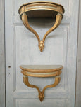 #8579-UUGG - Pair of Wall Mounted Console Tables