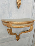 #8579-UUGG - Pair of Wall Mounted Console Tables