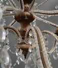 #8581-HUGG - Crystal Chandelier
